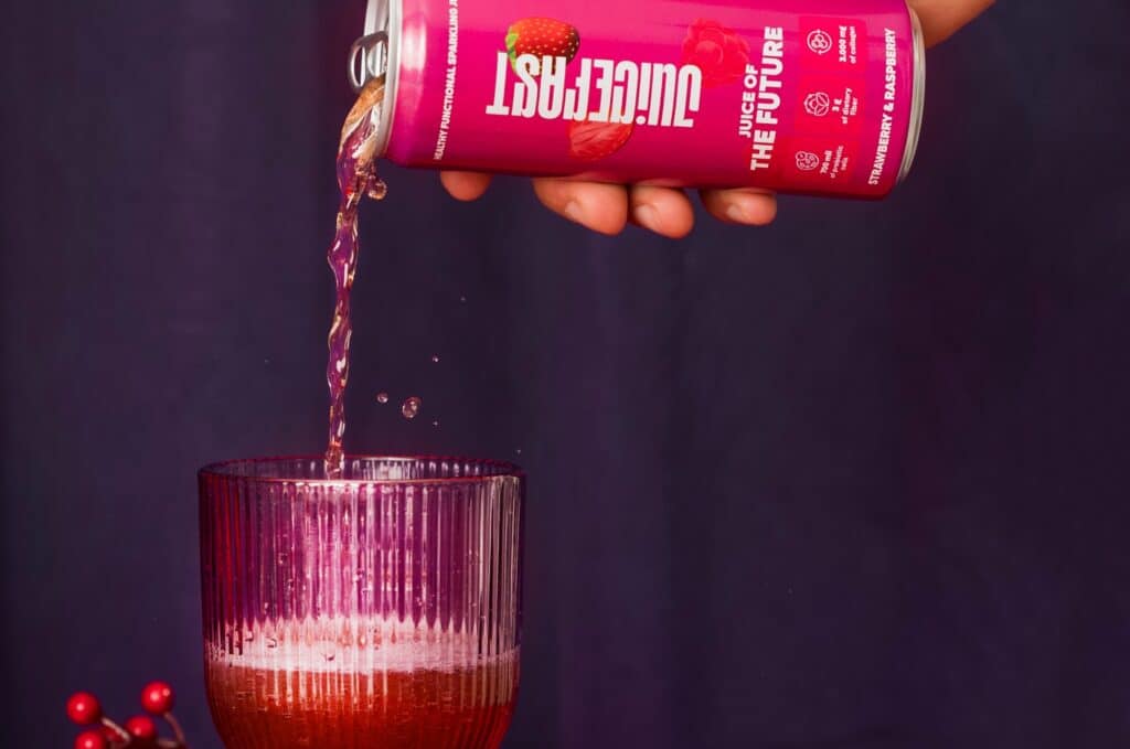 JUICEFAST FLOW okus jagoda malina